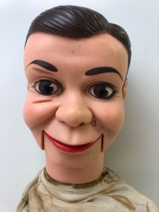 Vintage 1968 Juro Novelty Charlie McCarthy Ventriloquist Dummy Doll 2