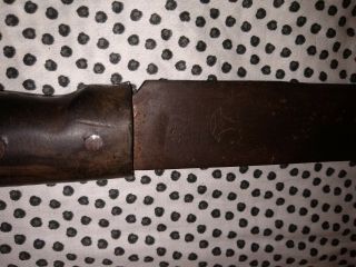 Wwii Ww2 Us Machete,  Legitimus,  Collins And Co. ,  No.  460 Knife &sheath