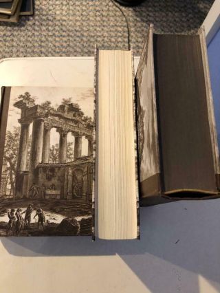 THE DECLINE AND FALL OF THE ROMAN EMPIRE - HERITAGE (1946) 3 VOL.  W/SLIP CASES 3