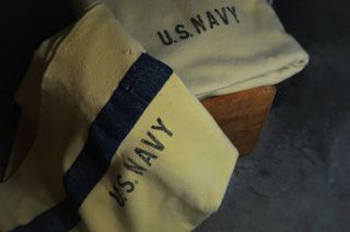 Vintage Wwii Era 1940s Us Navy Ship Wool Blanket 77x55 Rare Exc.