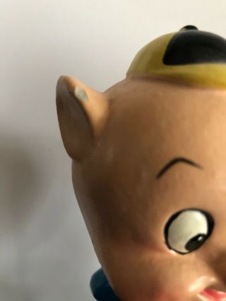 (VTG) 1960s Warner Bros Porky Pig Nodder bobblehead doll japan 5