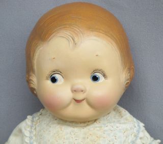 Rare Antique Campbell Kids Doll Composition Dolly Dingle Googly Grace Drayton