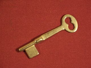 Skeleton Bit Key Vintage / Antique Key Mortise Lock Uncut Yale Corbin Sargent