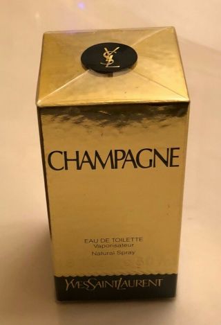Yves Saint Laurent Champagne Ysl 50ml Women Perfume (vintage & Rare)