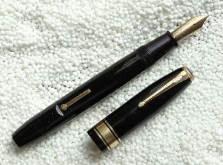 Vintage 1950s CONWAY STEWART 100 Fountain Pen and guarantee 3