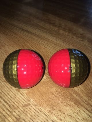 Vintage Ping Eye Karsten Two Tone Golf Balls (price Per Ball)