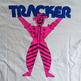TRACKER TRUCKS Vintage T Shirt 80s Skateboard tony hawk 4
