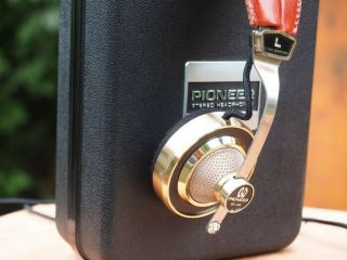 Vintage Pioneer Stereo Headphones SE - L40 w/case 2