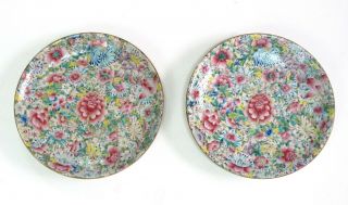 Fine Antique Chinese Porcelain Plates - Late19th/early20th C.