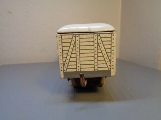 HANSE (LEGO DENMARK) VINTAGE 1950 ' S WOOD TRAIN WAGON VERY RARE ITEM VERY GOOD 6