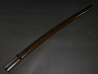 Saya Of Wakizashi (sword) : Edo : 26.  2 × 1.  5 " 210g