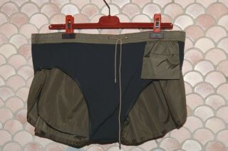 Rare Gucci (Tom Ford) Vintage Split Running Shorts,  (Size XL),  Splendid 3