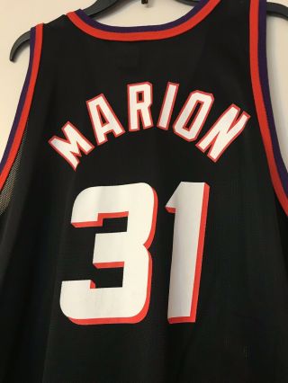 Shawn Marion 31 Phoenix Suns Champion NBA Vintage Very Rare Jersey Size 48 XL 6