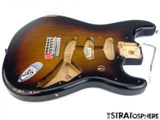 Fender Vintage 60s Road Worn Strat Body & Hardware Stratocaster 3ts Sunburst