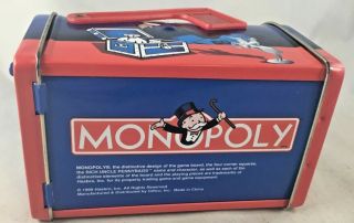 Monopoly Mail Box Coin Bank Tin Vintage 1999 7