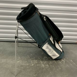Vintage Rare Ping Hoofer Canvas Golf Stand Bag