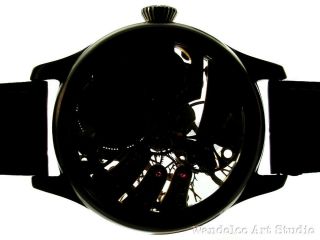 ROLEX Vintage Men ' s Wrist Watch Skeleton Mechanical Noble Design Mens Wristwatch 6