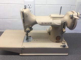 Singer Sewing Machine 221j Vintage
