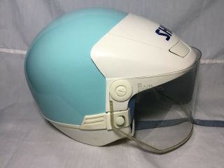 Vintage Helmet Shoei H1 Robocop 80s Motorcycle Anime S No Bell Arai Vespa