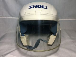 VINTAGE HELMET SHOEI H1 ROBOCOP 80s MOTORCYCLE Anime S NO BELL ARAI VESPA 4