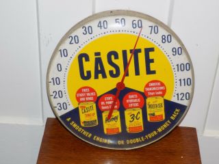 Vintage Casite Smooth Engine Thermometer