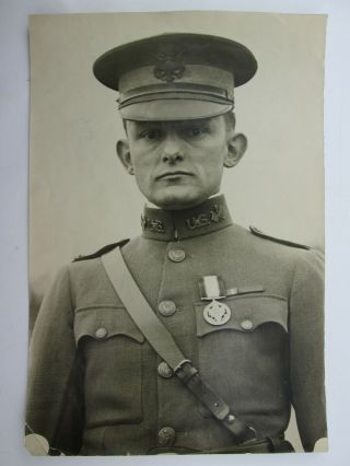 1921 10x7 Photograph Of Lieutenant Colonel C.  T.  Blanck Us Army Dated 11 - 30 - 21