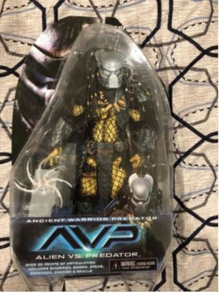 Alien Vs.  Predator Avp Ancient Warrior Predator 7 " Action Figure Neca