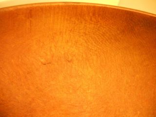 Munising Antique Vintage Very Large Wood Dough Bowl 13 