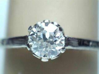 . 52 Ct Old European Cut Diamond Ring G Si2 14k Solid Gold Setting $4,  695.  00