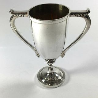 Small Chinese Export Silver Marriage Cup c1900 3
