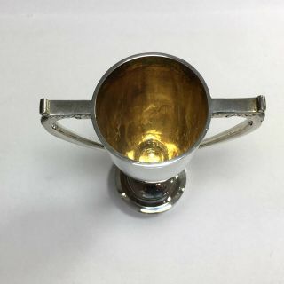 Small Chinese Export Silver Marriage Cup c1900 5