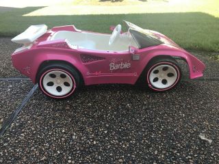 Power Wheels Vintage Barbie Lamborghini Powered Ride - On Car