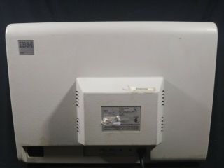 Vintage IBM Enhanced Color EGA Monitor 5154 5154001 Powers On 5