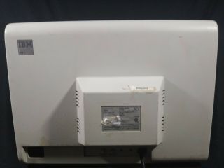 Vintage IBM Enhanced Color EGA Monitor 5154 5154001 Powers On 6