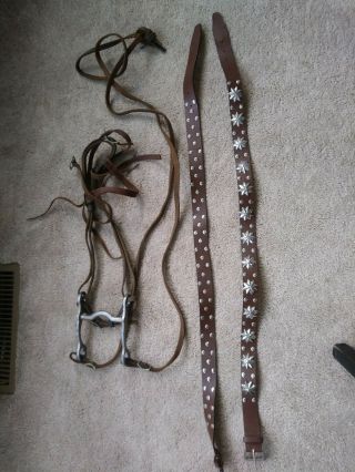 Vintage Horse Bridle Single Strap