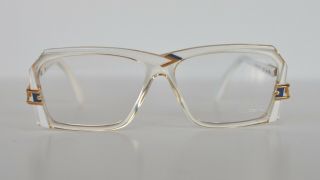 Cazal Vintage Eyeglasses - Nos - Model 191 - Col.  192 - Gold & White & Blue
