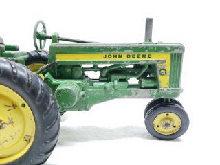 VINTAGE ERTL 1/16 JOHN DEERE 520 620 720 WITH 3 POINT 4 BOTTOM PLOW 5