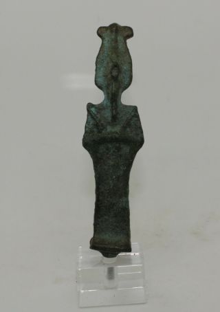 Quality Ancient Egyptian Bronze Osiris Statue 500bc