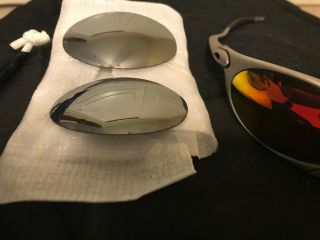 Oakley Romeo 1 Vintage Men ' s Sunglasses with additional lenses 4