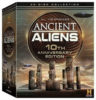 Ancient Aliens Tv Series Complete Season 1 - 10 36 - Disc 10th Anniversary Dvd