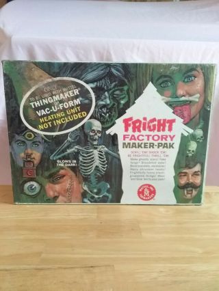 Vintage 1966 Mattel Fright Factory Maker - Pak Thingmaker