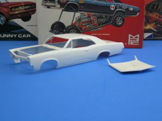 RARE MPC 1167 - 200 1967 PONTIAC GTO HARDTOP STOCK ANNUAL FUNNY CAR UNBUILT 11