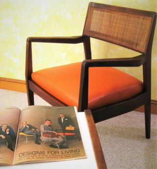 Jens Risom Design C - 140 " Playboy Chair " (c) 1960