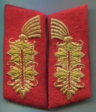 German World War Ii Army General Collar Tabs