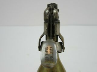 Vintage Capitol Lighter Brass Patented Sept.  17 1912 Antique Rare 4