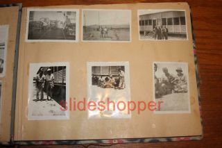 WWII East Africa Campaign Photo Album Italian Tanks Gura Eritrea US Soldier Base 3