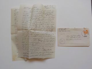 Wwii Letter 1944 Japanese Bomber Shot Down Crash Into Liberty Never Bail Out Ww2