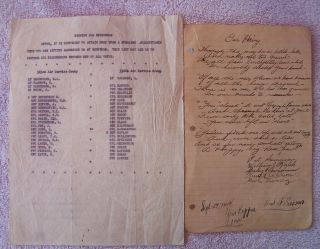 Ww2 List Of Jewish Servicemen & Yom Keppur Letter 1944 Saipan,  No Resrv.