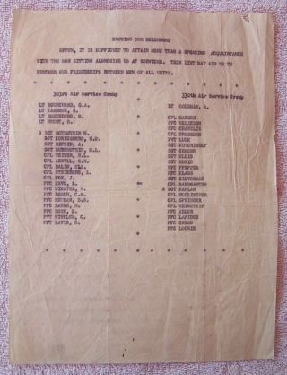 WW2 List of JEWISH Servicemen & YOM KEPPUR Letter 1944 Saipan,  No Resrv. 2