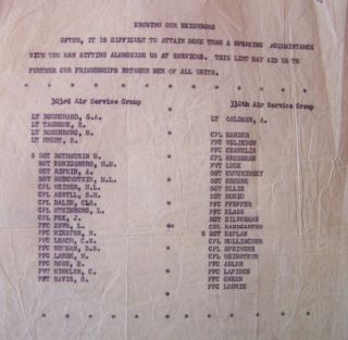 WW2 List of JEWISH Servicemen & YOM KEPPUR Letter 1944 Saipan,  No Resrv. 3